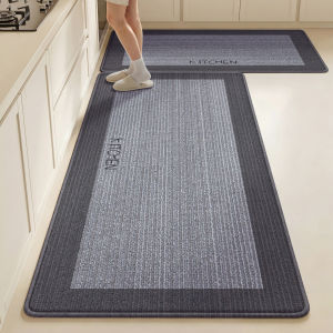 ZHIJIANYOUJIA | Dirt-proof Oil-resistant Water-absorbent Grease-absorbing Easy-to-clean Waterproof Anti-slip Kitchen Floor Mat