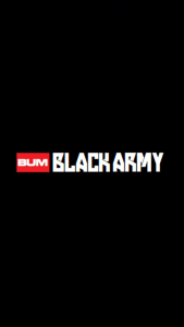 BUM BLACK ARMY - KNITS SINGLE JERSEY TEES SS CUT & SEW