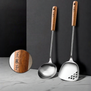WANGMAZI | Stainless Steel Cooking Set Spoon Ladle Slotted Spatula