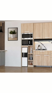 KIRANA Denver Tall - Kitchen Set Kayu Rak Dapur Tinggi Kabinet Modern Minimalis