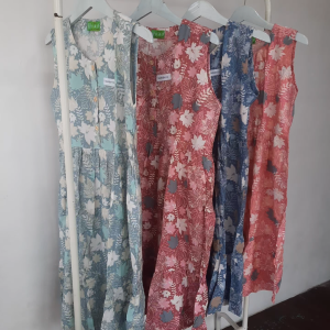 etnik fashion batik HAP daster XL yukensi u can see tanpa lengan busui rayon premium kekinian mrbaya