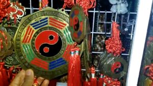 Gương Bát Quái Âm Dương treo phong thủy 12 con giáp