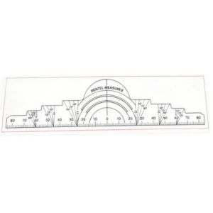 Thước Đo Nha Khoa Đa Năng 8 Hình Dạng Dụng Cụ Căn Chỉnh Răng Giả Dụng Cụ Đo Đối Xứng Phòng Nha Khoa