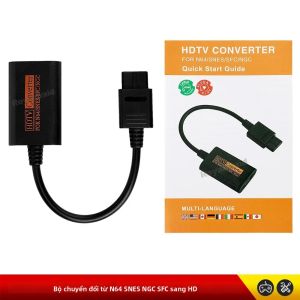 Bộ Chuyển Đổi N64 Gamecube SNES GC Sang HDMI Bộ Chuyển Đổi Kỹ Thuật Số Đầy Đủ 1080P Plug Play Không Cần Nguồn Điện Bên Ngoài Cho Phụ Kiện Tương Thích HDTV
