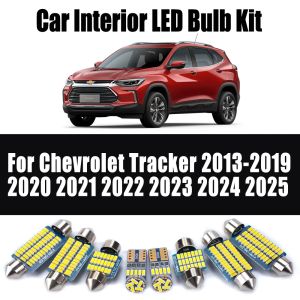 Canbus Car LED Interior Reading Light Kit For Chevrolet Tracker 2013- 2021 2022 2023 2024 2025 Signal Lamp Map Dome Trunk Bulbs