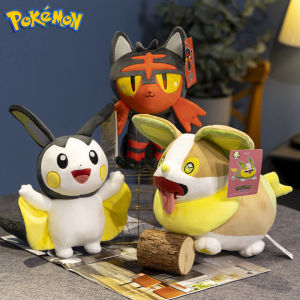 Pokemon Original Poke Ball Alolan Vulpix Emolga Litten Plush Toys Anime Yamper Jigglypuff Togepi Charizard Peluche Dolls Kids