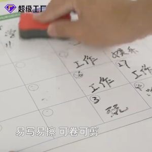 3pcs Set Magnetic Fridge Whiteboard Planner A3 Weekly Monthly Calender Daily To Do List Message Sheet Reminder Note