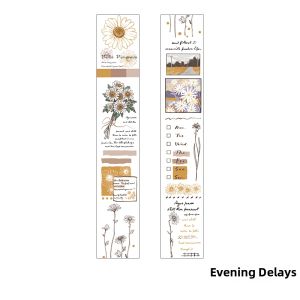 Botanical Simple Retro Planner Tape