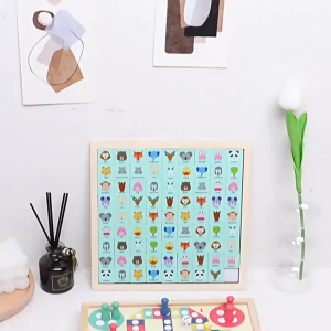 Đồ chơi giáo dục 5 in 1 bằng gỗ phát triển tư duy toàn diện cho bé- DC5061