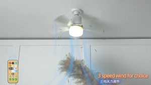 LED Ceiling Fan With Light 30W Tir-Color Stepless Dimmable Modern Fan Light With Remote Control 2 In 1 5 Blades 3 Speed Wind Silent Timer E27 Ceiling Light With Fan For Dining Bedroom Living Room Bar Kitchen Corridor Aisle Indoor Ceiling Fan Lighting