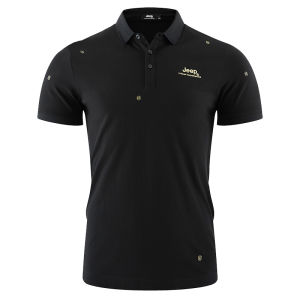 จี๊ป | เสื้อยืดคอโปโล Jeep Quick Dry ทรงหลวม แขนสั้น ระบายอากาศได้ดี สวมใส่สบาย สำหรับผู้ชาย เสื้อผ้าทำงาน ฤดูร้อน 2021