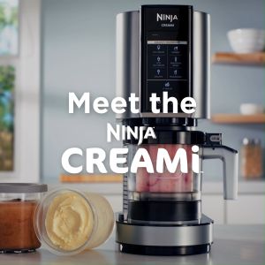 Ninja CREAMi เครื่องทำไอศกรีม Ice Cream Maker with 7 Preset Programs NC300
