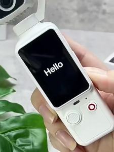 Camera Hành Động HD Di Động Quay Video 1080P Xoay 180 Độ Dành Cho YouTube Vlog Máy Ảnh Kỹ Thuật Số Mini Cầm Tay Với Chức Năng Chụp Đêm