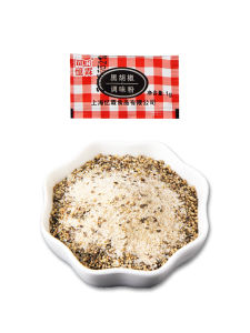 Yilin Black Pepper Small Bag Seasoning 100 Packs Crispy Fried Chicken Steak Barbecue Seasoning Baking Raw Materials