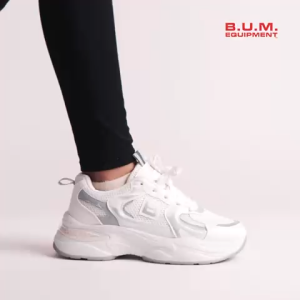 BUM Equipment Kasut Wanita BE99315/BE99316 Warna Hitam Putih/Kelabu Putih - Womens Shoe Sneakers Black White/Grey White