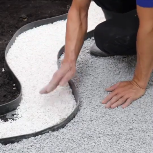 【Pocainoe】ขอบกันดิน 15เมตร วัสดุ PE สูง 3/5/10ซม Garden Edging ที่แบ่งดิน ขอบกั้นดินจัดสวน จัดสวน ขอบกั้นดินสวน ที่กั้นดินที่กันดินไหล กันหิน กันหญ้า ที่กั้นดิน กั้นหญ้าและหิน ที่แบ กันหิน กันหญ้า ที่กั้นดิน