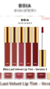Son Kem Bbia Last Velvet Lip Tint – Version 3 + v1