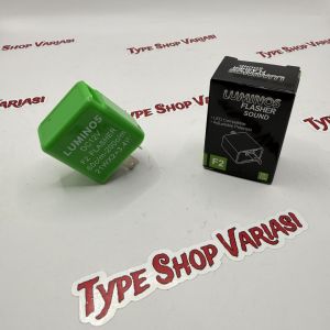 Flasher Luminos Lampu Relay Sein Untuk Atur Kecepatan Kedip Universal - Flaser Sen Luminos - COD Promo