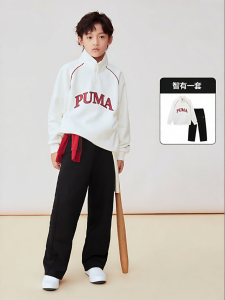 PUMA | Fleece Long Sleeve Kids Set
