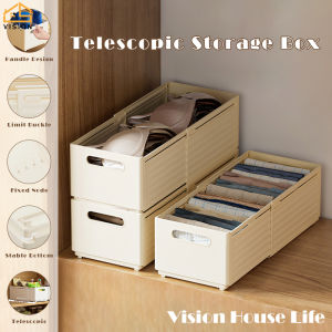 Tầm Nhìn Có Thể Thu Vào Lưu Trữ Giỏ Đa Năng Kệ để đồ nhà bếp Có Thể Rộng Hộp lưu trữ nhựa Hộ Gia Đình Giặt Đồ Ăn Nhẹ Cuốn Sách Trái Cây Đồ Lót Đồ Lặt Vặt Lưu Trữ Giỏ