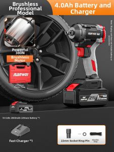 NANWEI | Cordless High Torque Impact Wrench for Auto Repair
