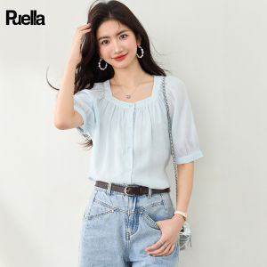 puella | Áo Blouse Tay Bồng Phong Cách Pháp Giảm Tuổi