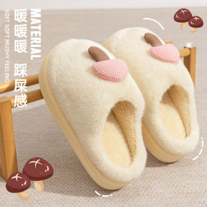Dép Bông Mùa Đông Chống Trượt Ấm Áp Cho Nữ Dép Bông Mùa Đông 2025 Phong Cách Mới Cho Cặp Đôi Dép Bông Mùa Thu Đông