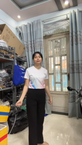 Quần tây nữ ống bas cao cấp có lưng chun phía sau SIZE 45-78kg