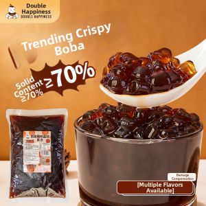 Black Sugar Flavor Crystal Toppings For Milk Tea