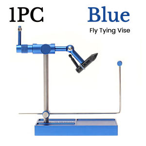 ICERIO 360° Rotating Fly Tying Vise with Sturdy Base Easy Adjust Cone Jaws Rotary Fly Tying Tool for Fly Fishing Lure Making