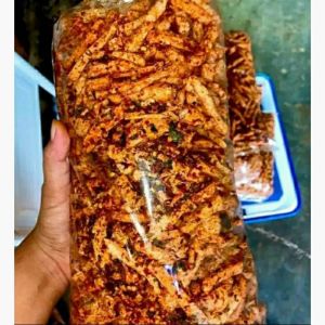 1Kg - basreng pedas daun jeruk kemasan 1kg/1000gram