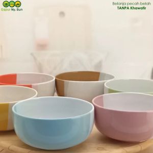 Mangkok Bulat Two Tone 14cm: Desain & Fungsi