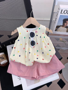 Bộ Đồ Trẻ Em Mùa Hè Thời Trang Phong Cách Hàn Quốc Hai Mảnh Cho Bé Gái Bộ Đồ Hai Mảnh Thời Trang Mùa Hè Cho Bé Gái