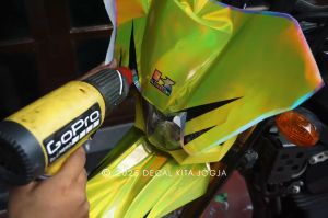 Decal stiker kawasaki klx new dtracker desain simpel premium D-A4-207 A4-385
