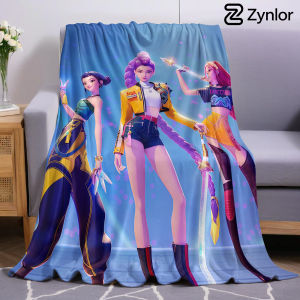 Beast Kingdom | Demon Hunter Lightweight Microfiber Soft Christmas Fleece Blanket Warm Cozy Throw for Bed Sofa Office Travel All Season