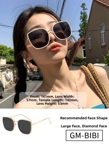 DIGELE | UV Protection Sun Glasses for Women Trendy and Slimming