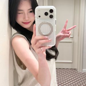 KEXINGYUAN | Durable Drop Protection Phone Case Anti-fingerprint Slim Stylish Silicone Rotatable Stand