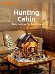 Funwhole | Vintage Hunting Cabin Model Assembling Toy