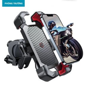 Joyroom 360 ° Giá Đỡ Điện Thoại Xe Đạp Dành Cho Điện Thoại Di Động 4.7-7 Inch Chống Sốc Giá Đỡ Điện Thoại Xe Máy Kẹp GPS Gắn Tay Lái Đa Năng