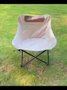 Ghế Camping Mặt Trăng ghế xếp gấp gọn hợp kim nhôm thép không gỉ tải trọng 150KG