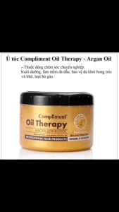 Ủ Tóc Compliment Oil Therapy Argan Oil 500ml Nga - Phục Hồi Dưỡng Tóc Chắc Khoẻ Bóng Mượt Bồng Bềnh