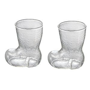 Creative Boot Beer Glasses Cute Glass Cups European Style Crystal Beer Cups Summer Speciality Beer Glasses  Trendy Design