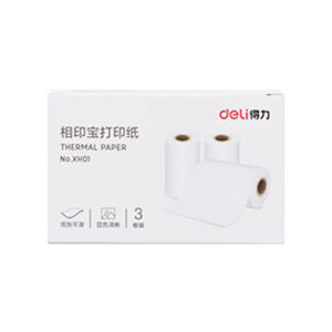 deli | Safety Nontoxic Adhesive Thermal Printing Paper for Educational Printers