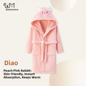 LB.BEAR | Bathrobe for Boys and Teenagers Bathing Use Wearing Style Quick-Drying All-Season Thick Bathrobe