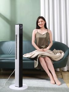 Tower Fan Electric With Remote Control 80° Stereo Shake Head Silent With LED Display
