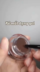 Kẻ Mắt Gel TONYMOLY Back Gel Eyeliner 4g Hàn Quốc Lâu Trôi Nét Mảnh Dễ Kẻ (Màu Đen/ Nâu)