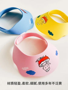 Adjustable Baby Bath Hat Waterproof Ear Protection Fine Lightweight Hair Washing Cap for Infants And Toddlers by Guo Qi
