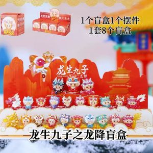 ของแท้ ThingsWoo Blessing Spirit Xiao Rui Beast กล่องตาบอดเรซิ่นเดสก์ท็อปเครื่องประดับของขวัญวันเกิดในอุดมคติสไตล์