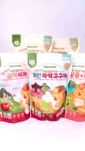 DATE 06.2027/ 08/2027 Bánh ăn dặm Hữu cơ Real Organic 100% Bebefarm cho bé 4–36 tháng HQ