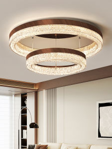 MR.LAMP | Italian Luxury Walnut Color Modern Simple Design Ceiling Light